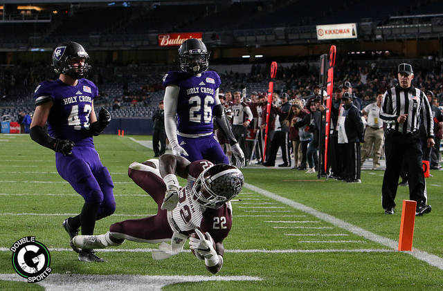 Chase Edmonds dives into the end zone (Photo by Tom Horak - Double G Media)